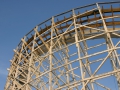 Geauga Lake Amusement Park; Raging Wolf Bobs Roller Coaster