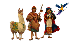 Inka-Park-Characters